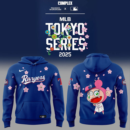 Texas Rangers Takashi Murakami x  World Tour Tokyo Series V2 Hoodie