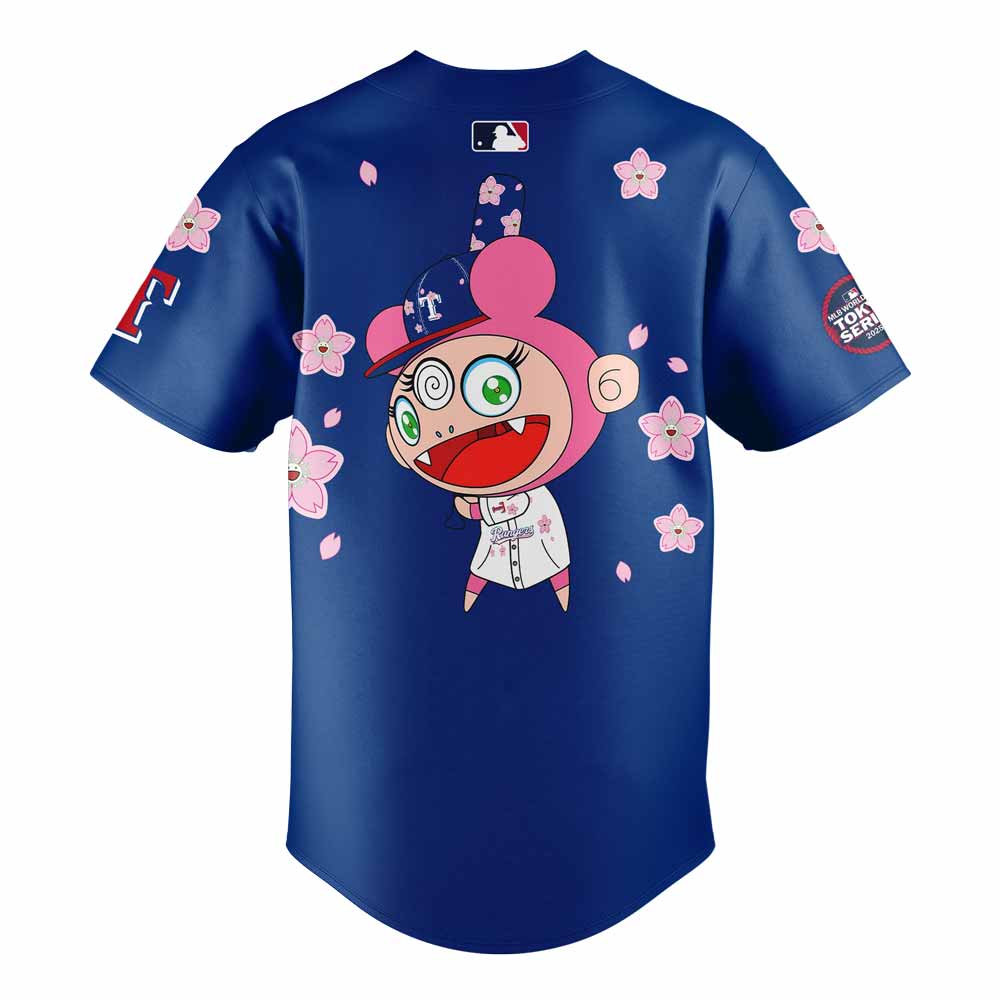 Texas Rangers Takashi Murakami x  World Tour Tokyo Series V2 Jersey