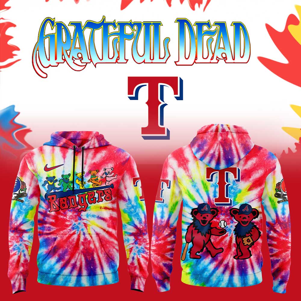 Detroit Tigers Grateful Dead Hoodie 2025 Season