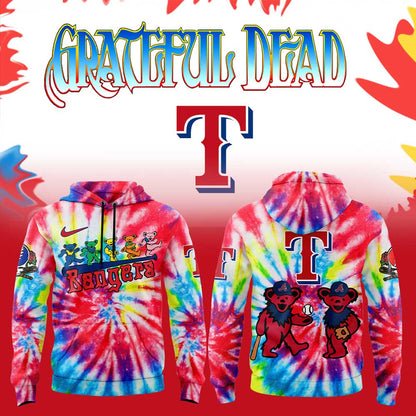Detroit Tigers Grateful Dead Hoodie 2025 Season