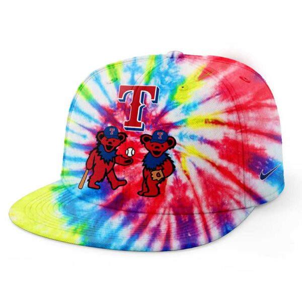 Texas Rangers Grateful Dead Night Jersey Colorful 2025 Season
