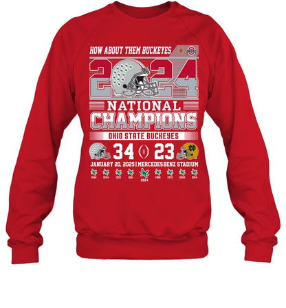 Ohio State Buckeyes Shirt National Champions Limited Edition