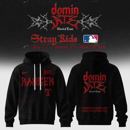 Texas Rangers x Stray Kids Dominate World Tour 2025