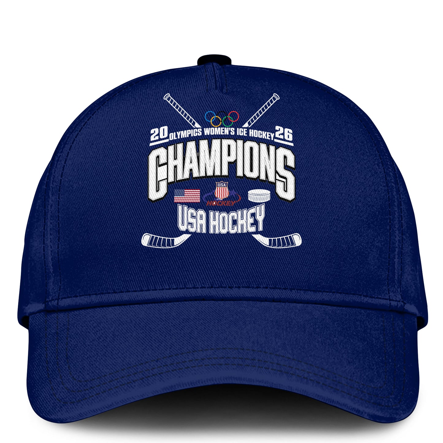 Team USA 2026 Olympic Women’s Ice Hockey Champions Hoodie Limited Edition Blue