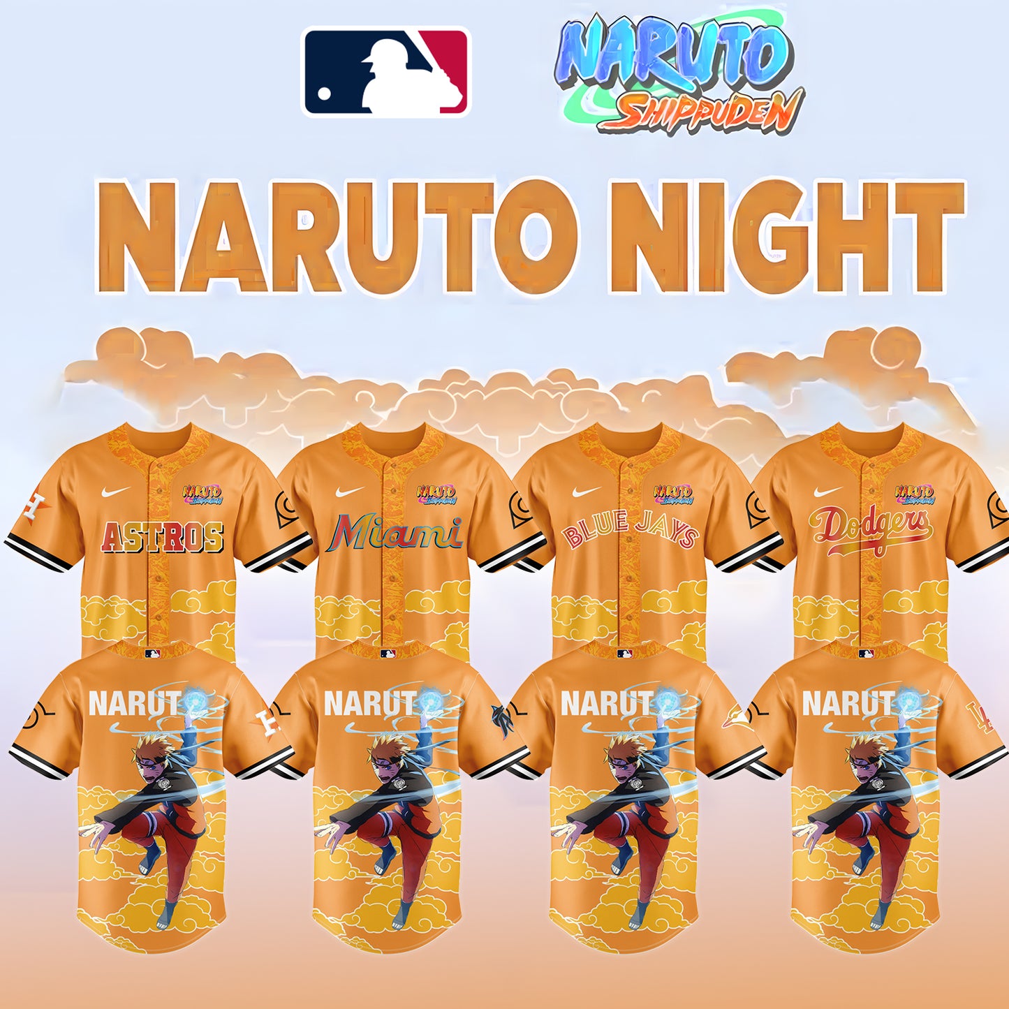 MLB ALL TEAM x Naruto Limited Jersey | SS42