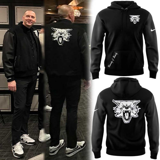 Coach Mark Pope Blackout Collection Kentucky Wildcats  Black Hoodie