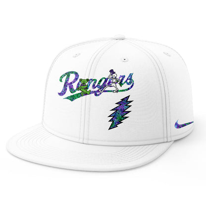 Texas Rangers Grateful Dead Night Jersey Simple 2025 Season