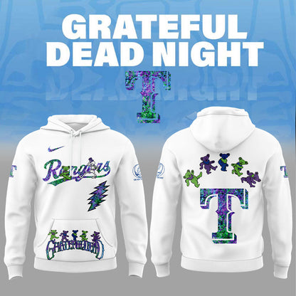 Detroit Tigers Grateful Dead Night Hoodie 2025 Season