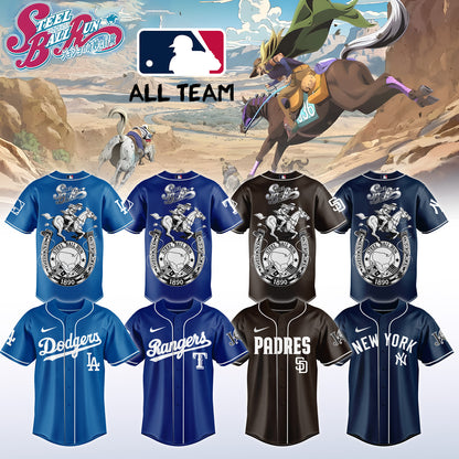 MLB ALL TEAMS x Steel Ball Run Limited Jersey | LY81