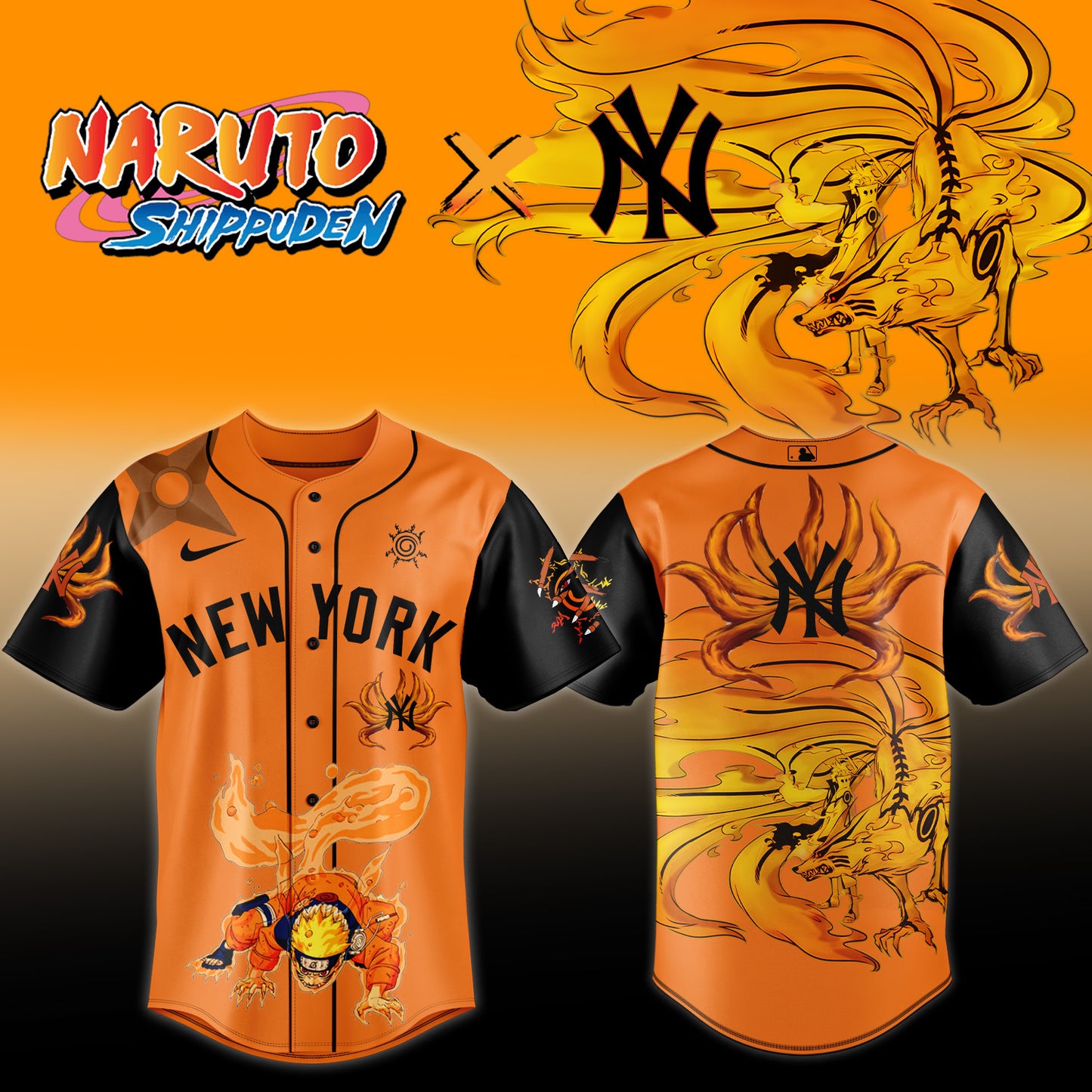 MLB ALL TEAM x Naruto Limited Jersey | OB24