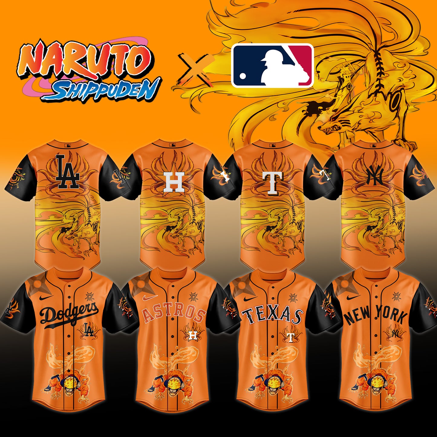 MLB ALL TEAM x Naruto Limited Jersey | OB24