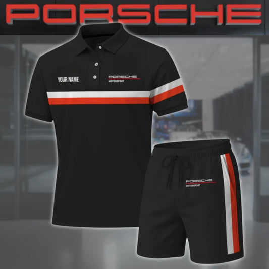 High Quality Customized Men's Porsche Polo Set PORSCHE-PO+STK-PS0741107