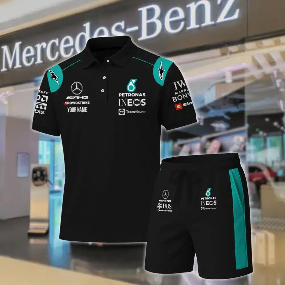 High Quality Men's Mercedes Polo Set MERCEDES-PO+STK-MR01498707