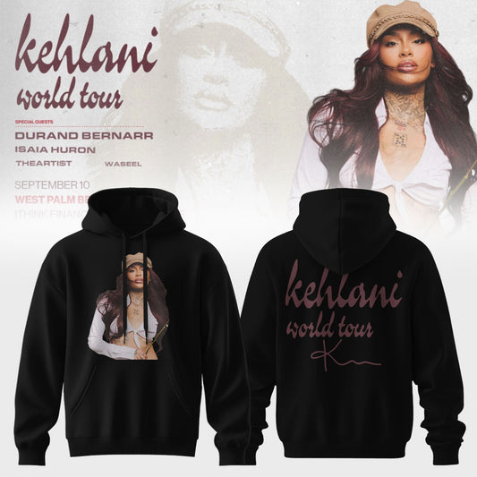 Kehlani World Tour 2026 Limited Edition Signature Hoodie | JJ41