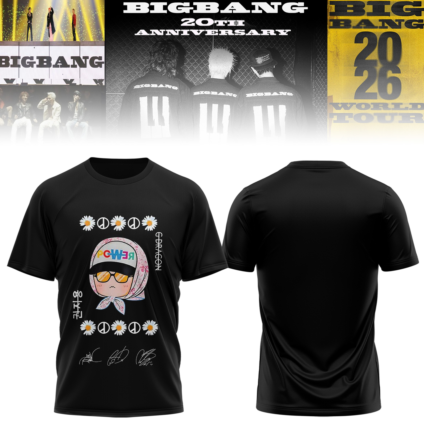 BIGBANG Logo T-Shirt - Korean Streetwear