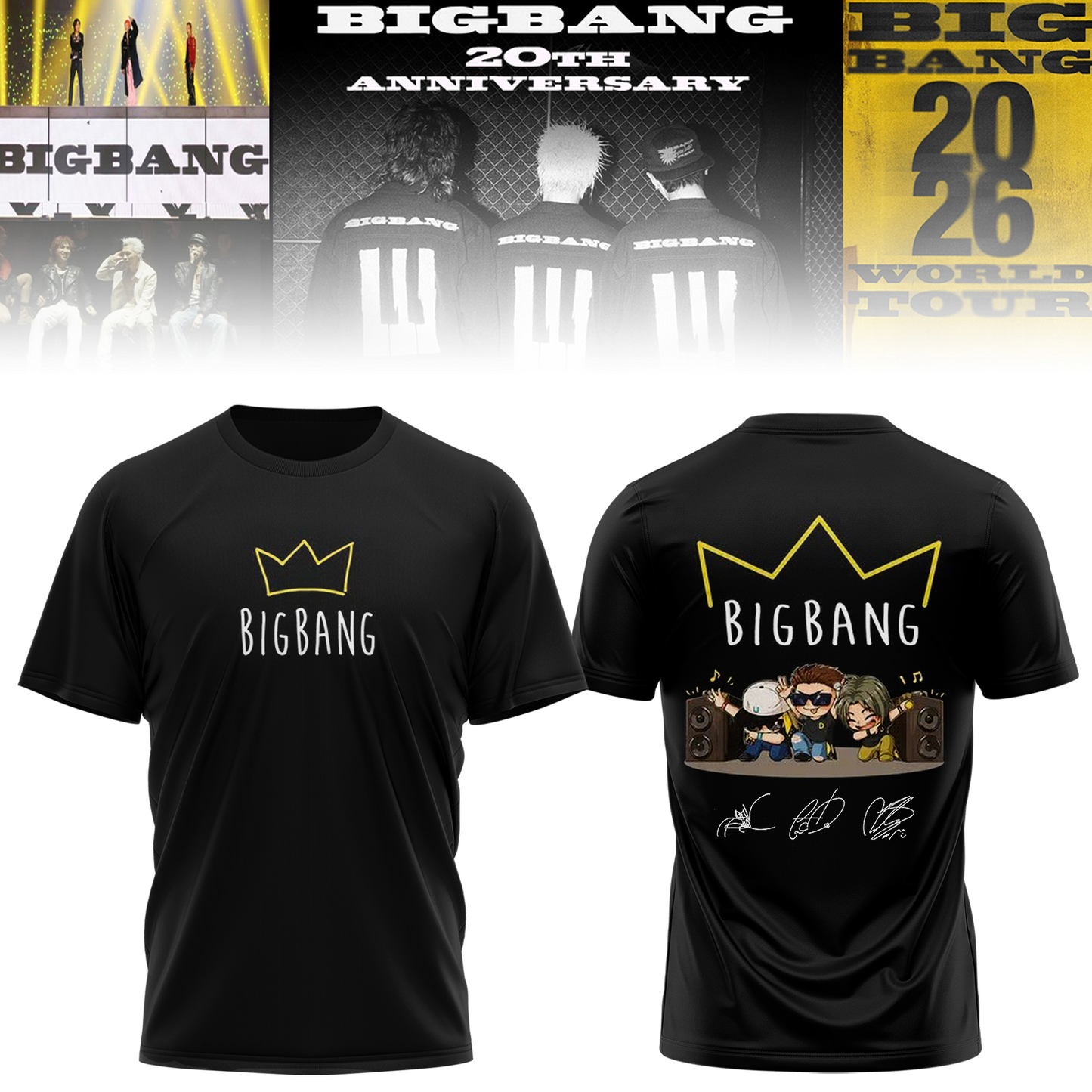 BIGBANG Vintage Graphic T-Shirt