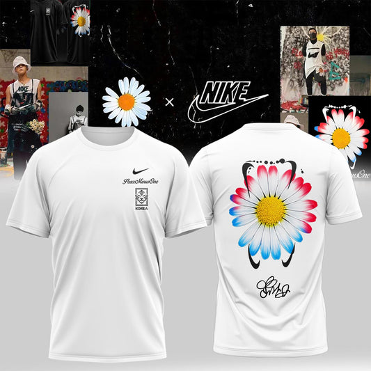 G-Dragon PEACEMINUSONE Graphic T-Shirt - Korean Fashion