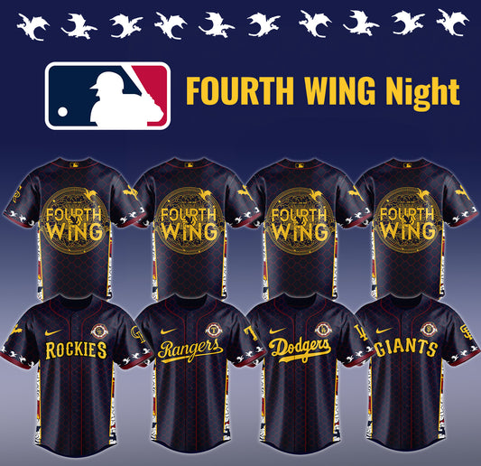 MLB ALL TEAMS x Fourth Wing Night Jersey | TO59