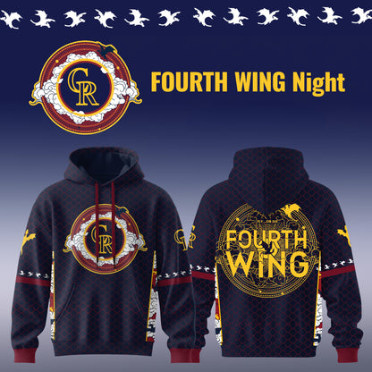 MLB ALL TEAMS x Fourth Wing Night Hoodie | WA59