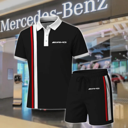 High Quality Men's Mercedes Polo Set MERCEDES-PO+STK-MR01498708