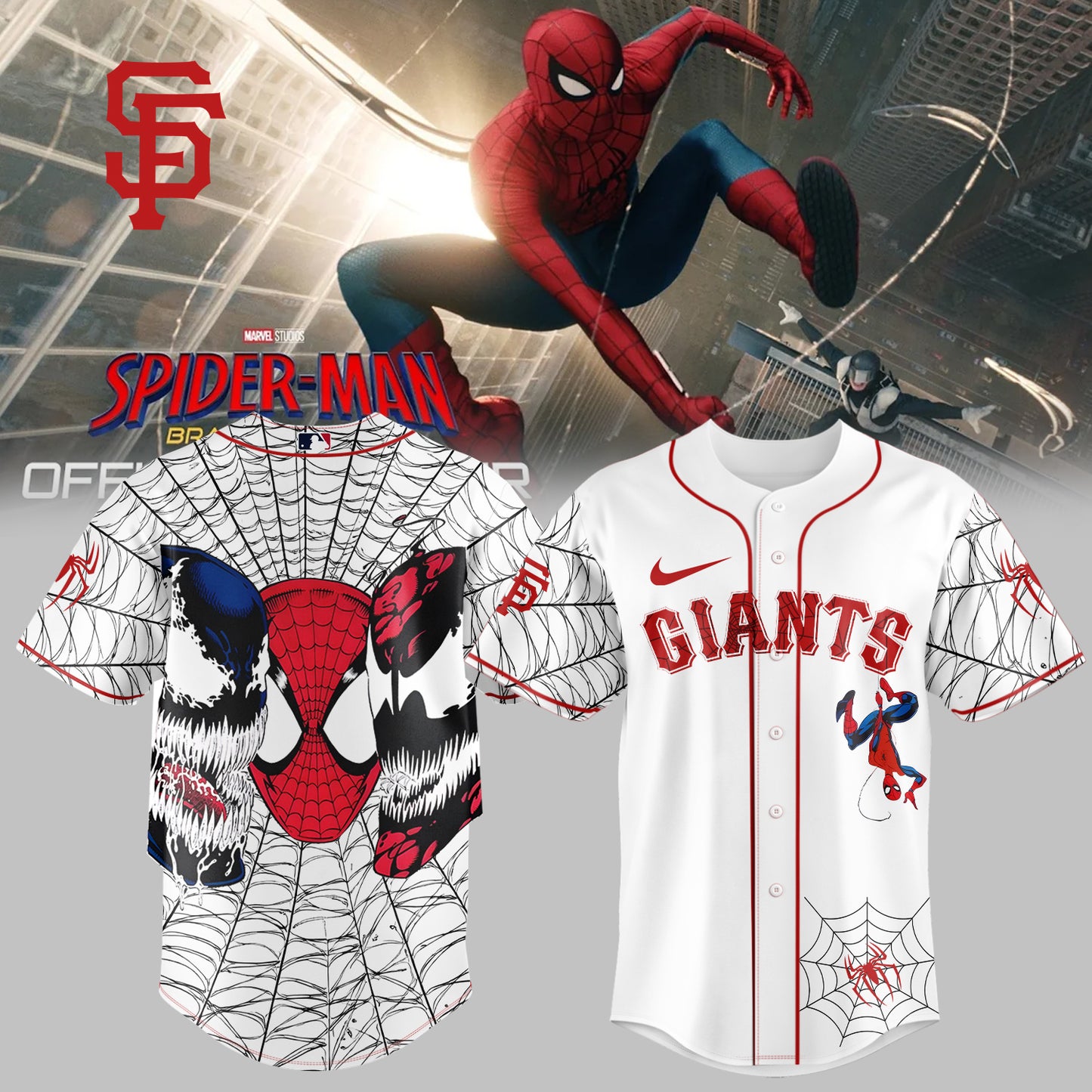 MLB ALL TEAM x Spider Man: Brand New Day Jersey | GJ94