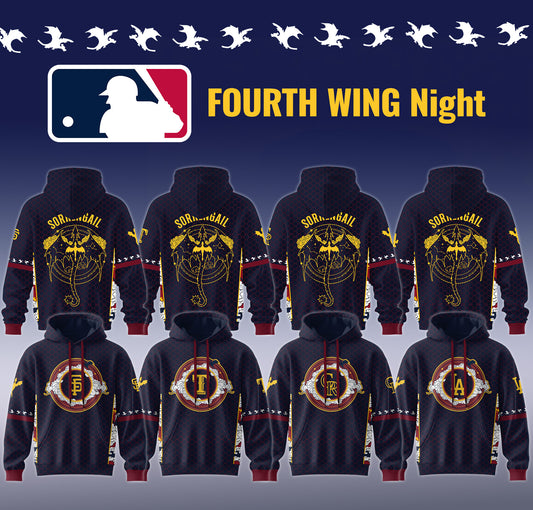 MLB ALL TEAMS x Fourth Wing Night Hoodie | MW97
