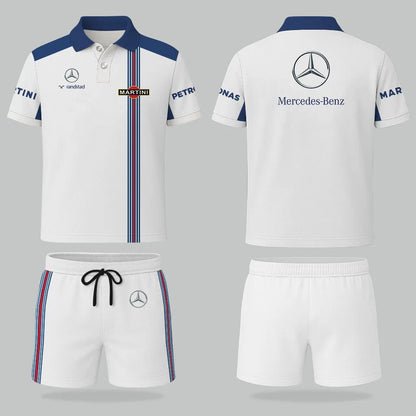 High Quality Men's Mercedes Polo Set MERCEDES-PO+STK-MR01498717