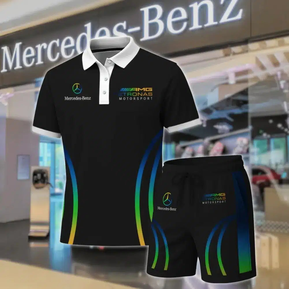 High Quality Men's Mercedes Polo Set MERCEDES-PO+STK-MR01498709