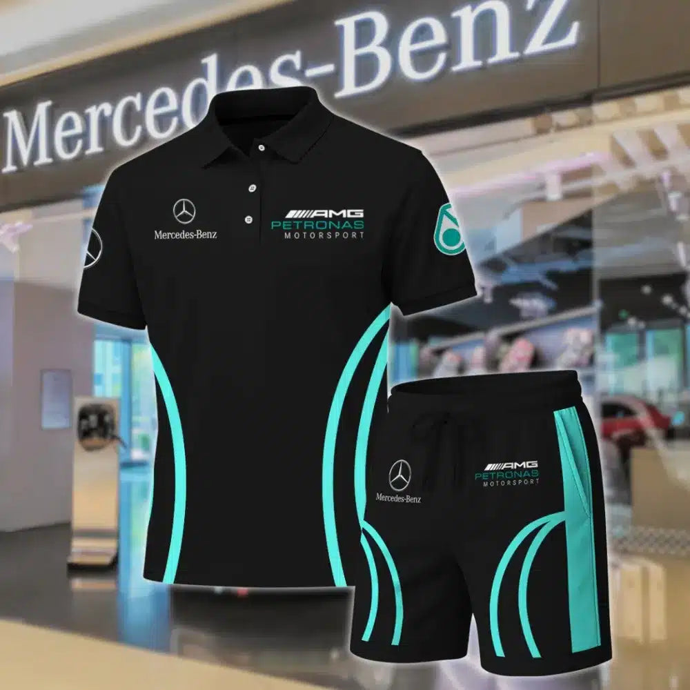 High Quality Men's Mercedes Polo Set MERCEDES-PO+STK-MR01498710