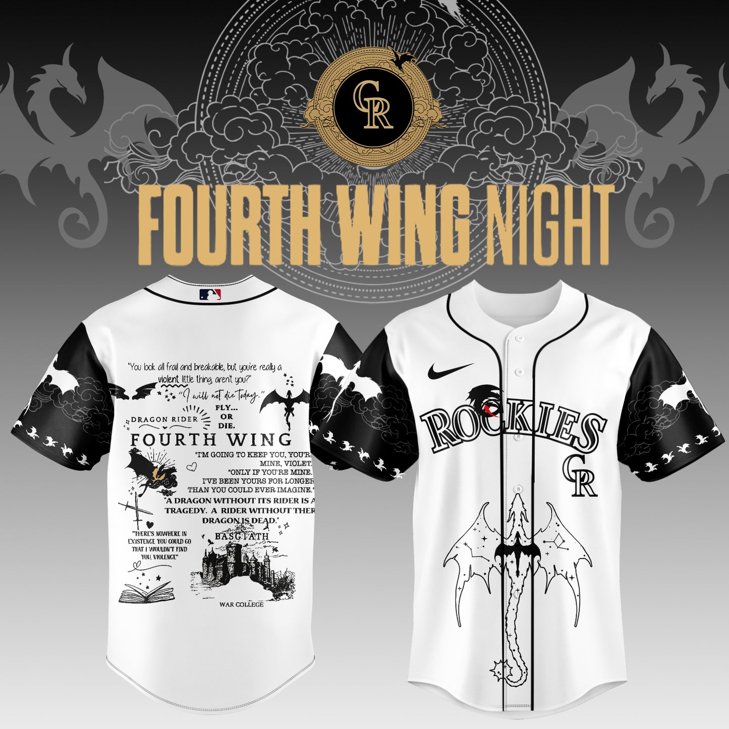 MLB ALL TEAMS x Fourth Wing Night Jersey | TN21