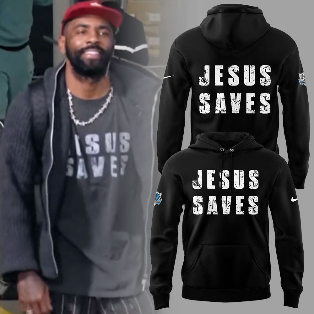 Dallas Mavericks Jesus Saves Hoodie V2