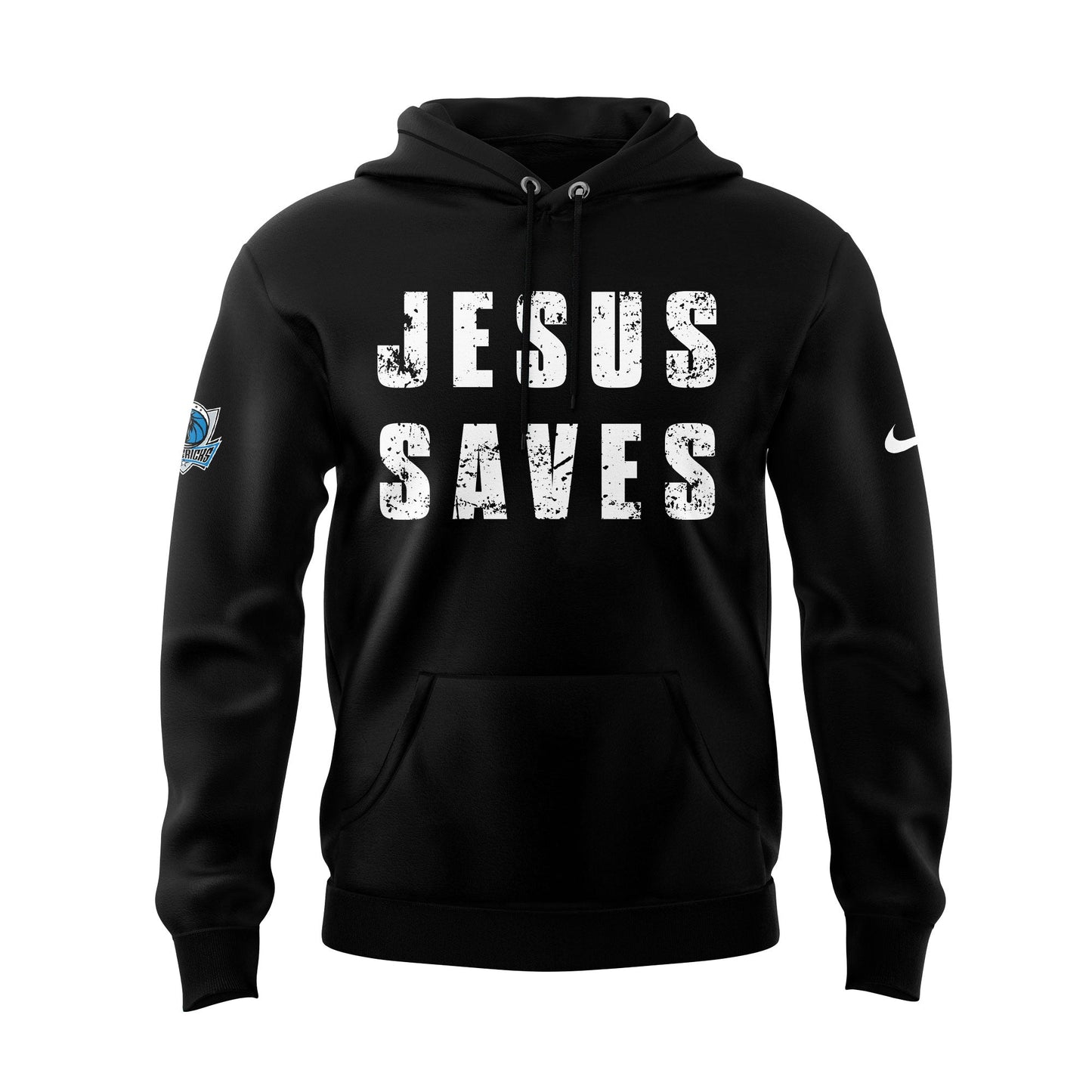 Dallas Mavericks Jesus Saves Hoodie