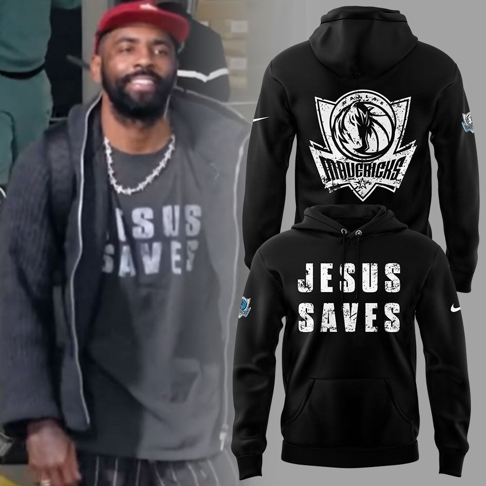 Dallas Mavericks Jesus Saves Hoodie