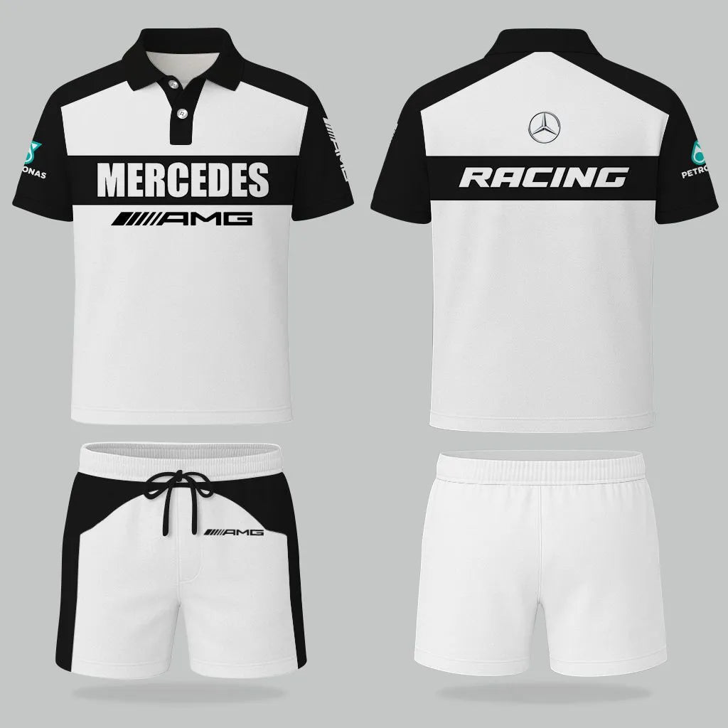 High Quality Men's Mercedes Polo Set MERCEDES-PO+STK-MR01498718