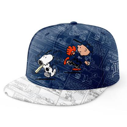 Detroit Tigers 75th Anniversary of Peanuts Baseball Jersey