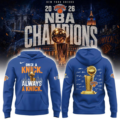 New York Knicks Basketball NBA Rings Champions Hoodie | ZB22