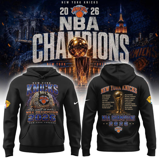 New York Knicks Basketball NBA Rings Champions Hoodie | LL99