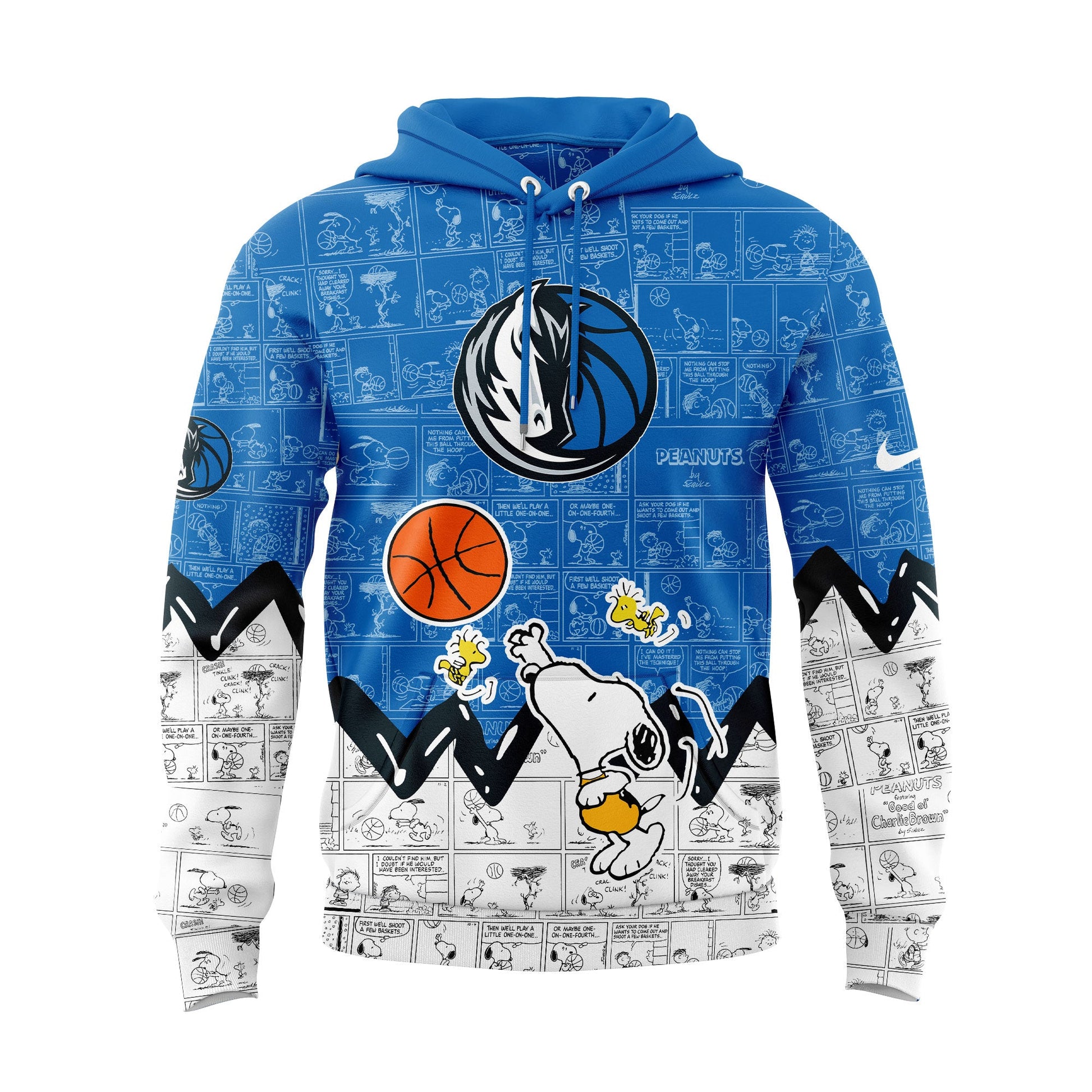 Dallas Mavericks 75th Anniversary of Peanuts Hoodie