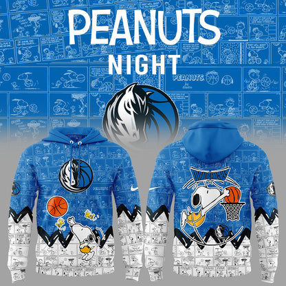 Dallas Mavericks 75th Anniversary of Peanuts Hoodie