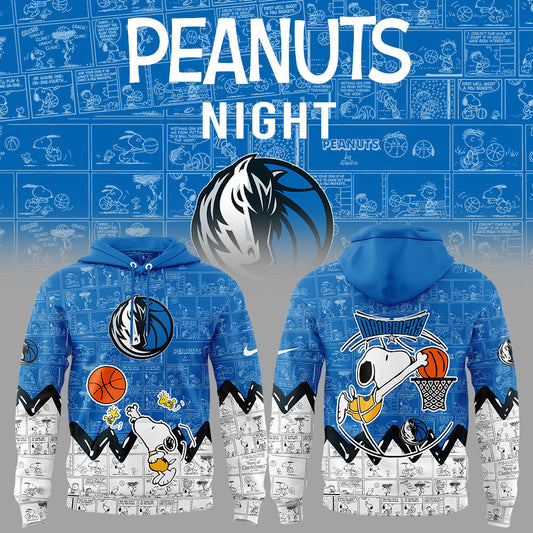 Dallas Mavericks 75th Anniversary of Peanuts Hoodie