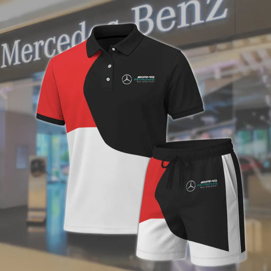 High Quality Men's Mercedes Polo Set MERCEDES-PO+STK-MR01498725