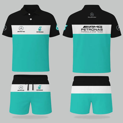 High Quality Men's Mercedes Polo Set MERCEDES-PO+STK-MR01498719