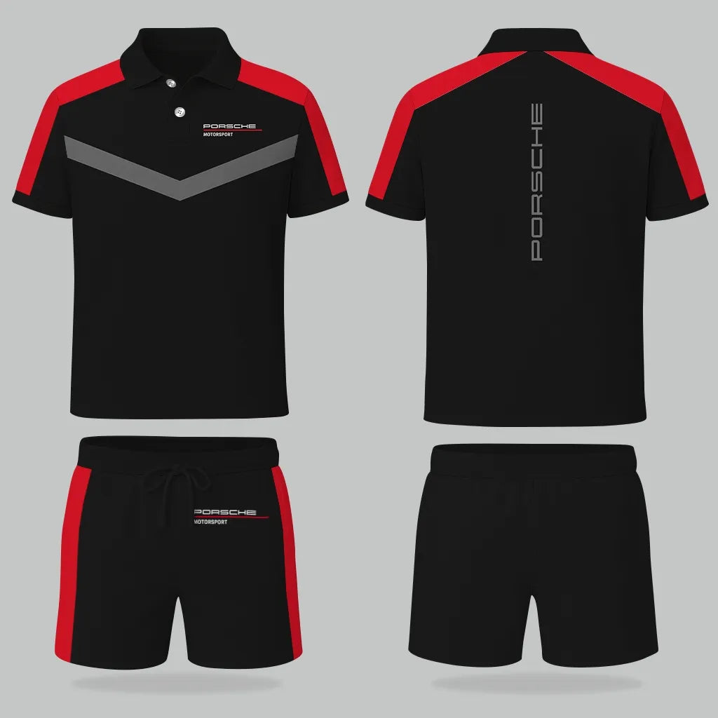 High Quality Customized Men's Porsche Polo Set PORSCHE-PO+STK-PS0741101