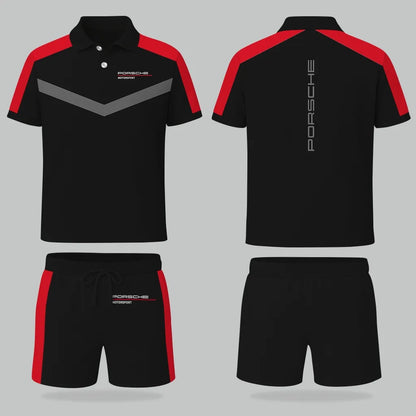 High Quality Customized Men's Porsche Polo Set PORSCHE-PO+STK-PS0741101