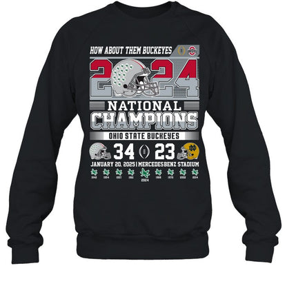 Ohio State Buckeyes Shirt National Champions Limited Edition