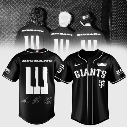 BIGBANG x MLB Baseball Jersey - K-Pop Limited Edition