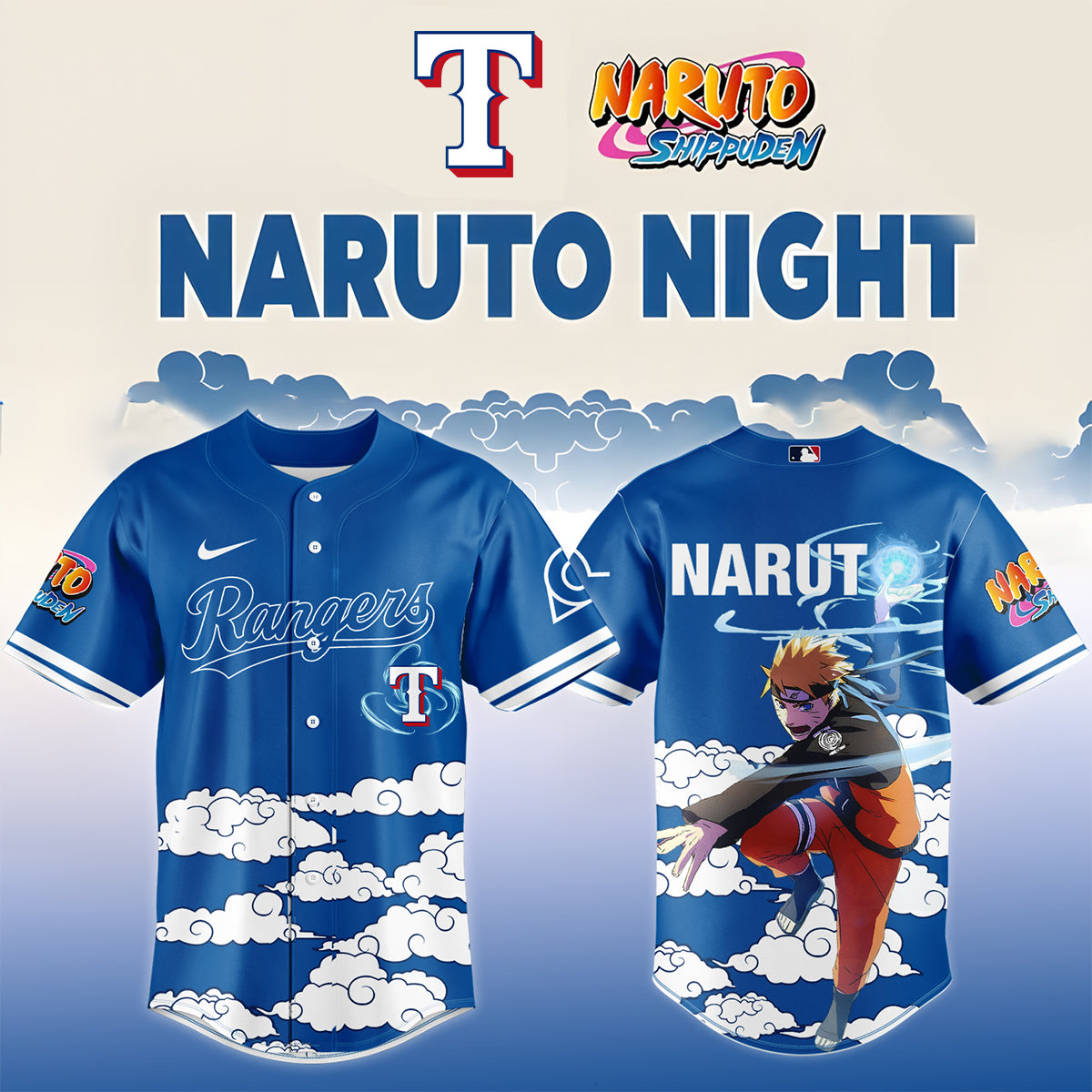 MLB ALL TEAM x Naruto Limited Jersey | NG44