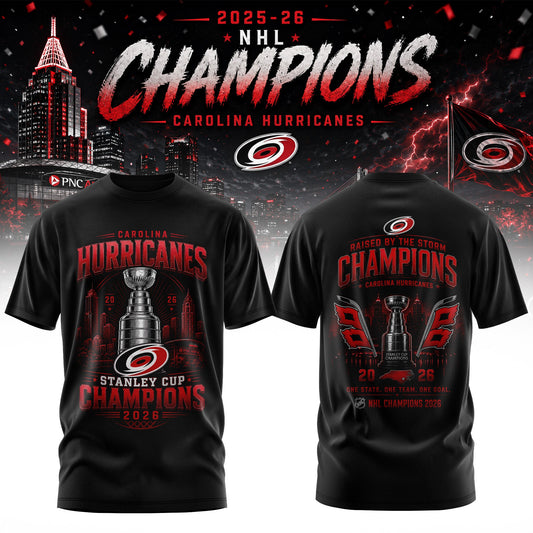 Carolina Hurricanes 2026 Stanley Cup Champions T-Shirt | IH51