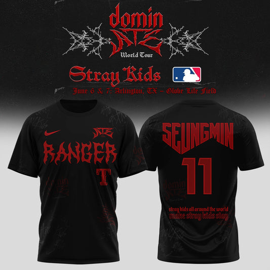 Texas Rangers x Stray Kids Dominate World Tour 2025