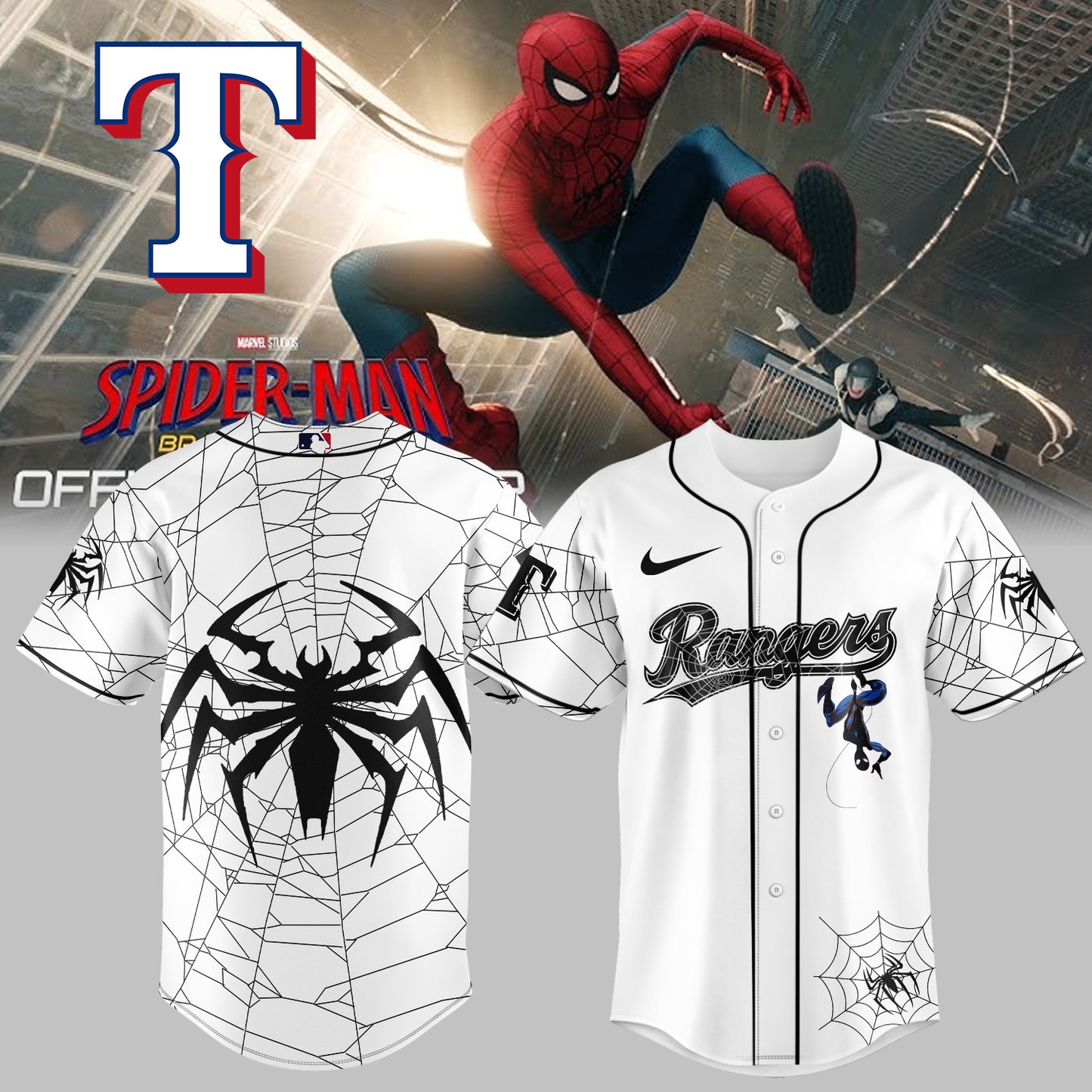 MLB ALL TEAM x Spider Man: Brand New Day Jersey | FX47